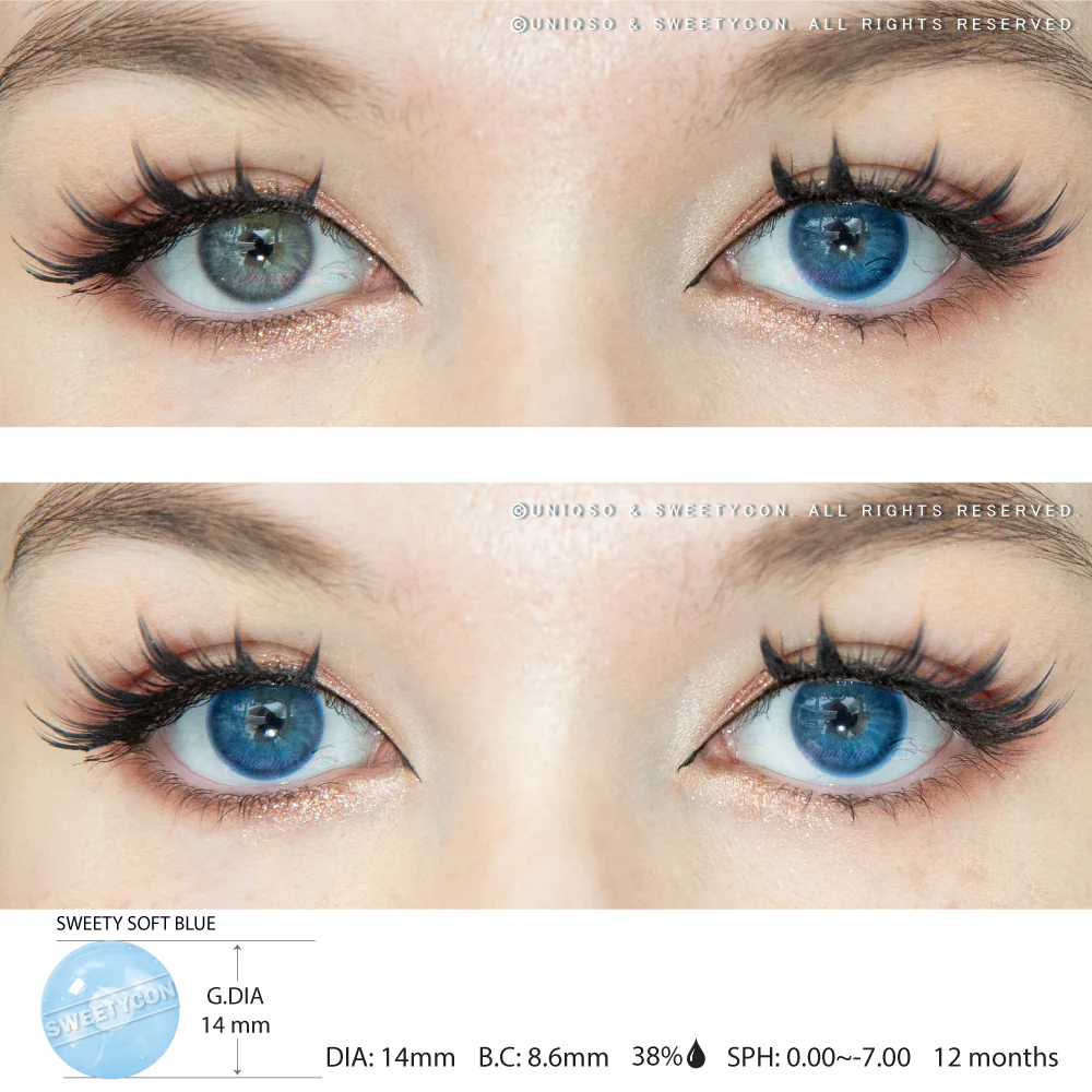 Sweety Soft Blue (1 lens/pack) - Image 2