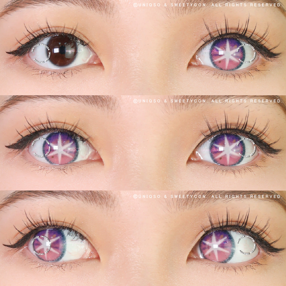 Sweety Star Idol Violet (1 lens/pack) - Image 2
