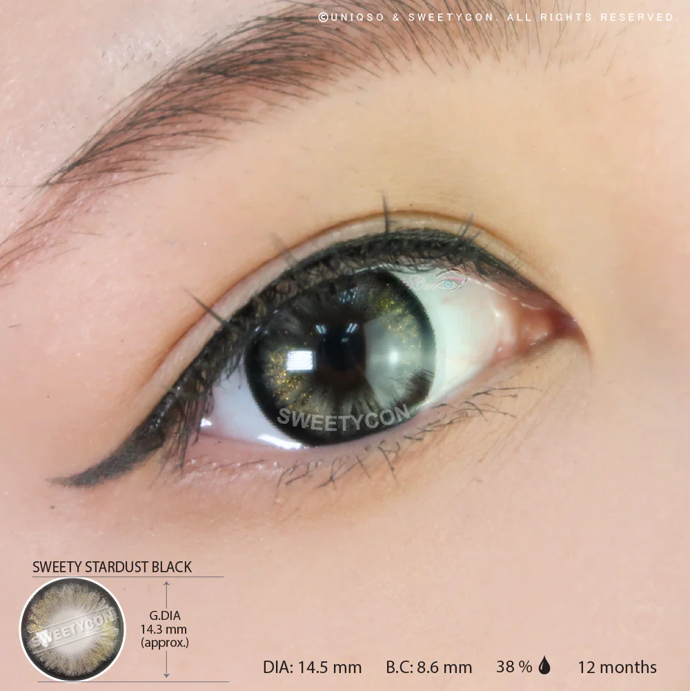 Sweety Stardust Black (1 lens/pack) - Image 3