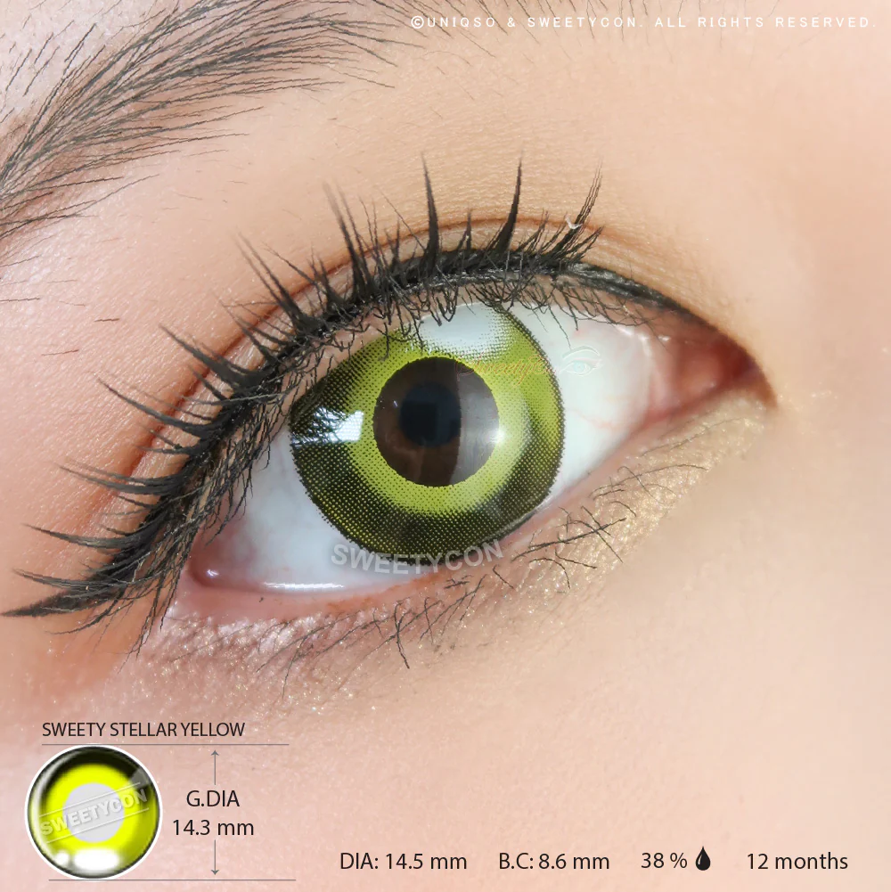 Sweety Stellar Yellow (1 lens/pack) - Image 3