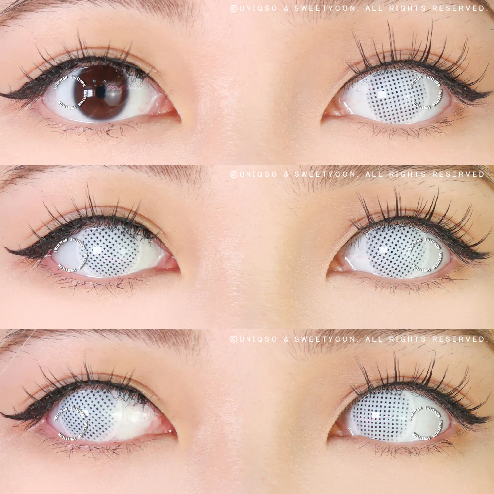 Sweety Crazy UV White Mesh (1 lens/pack) - Image 2