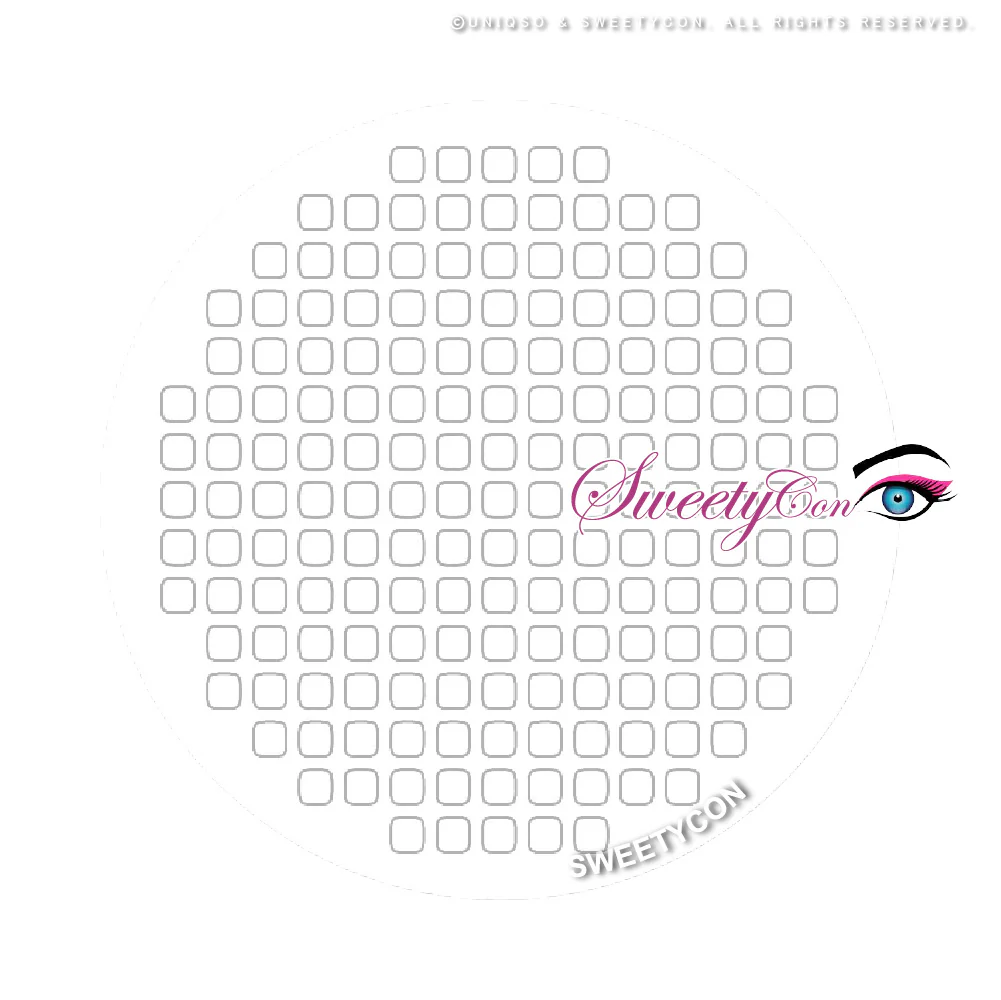 Sweety Crazy UV White Mesh (1 lens/pack) - Image 5