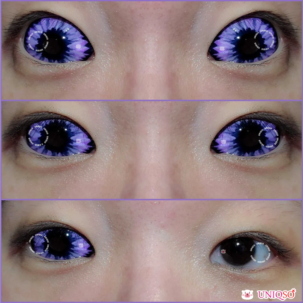 Sweety Violet Sclera Contacts - Elf Purple (1 lens/pack) - Image 3