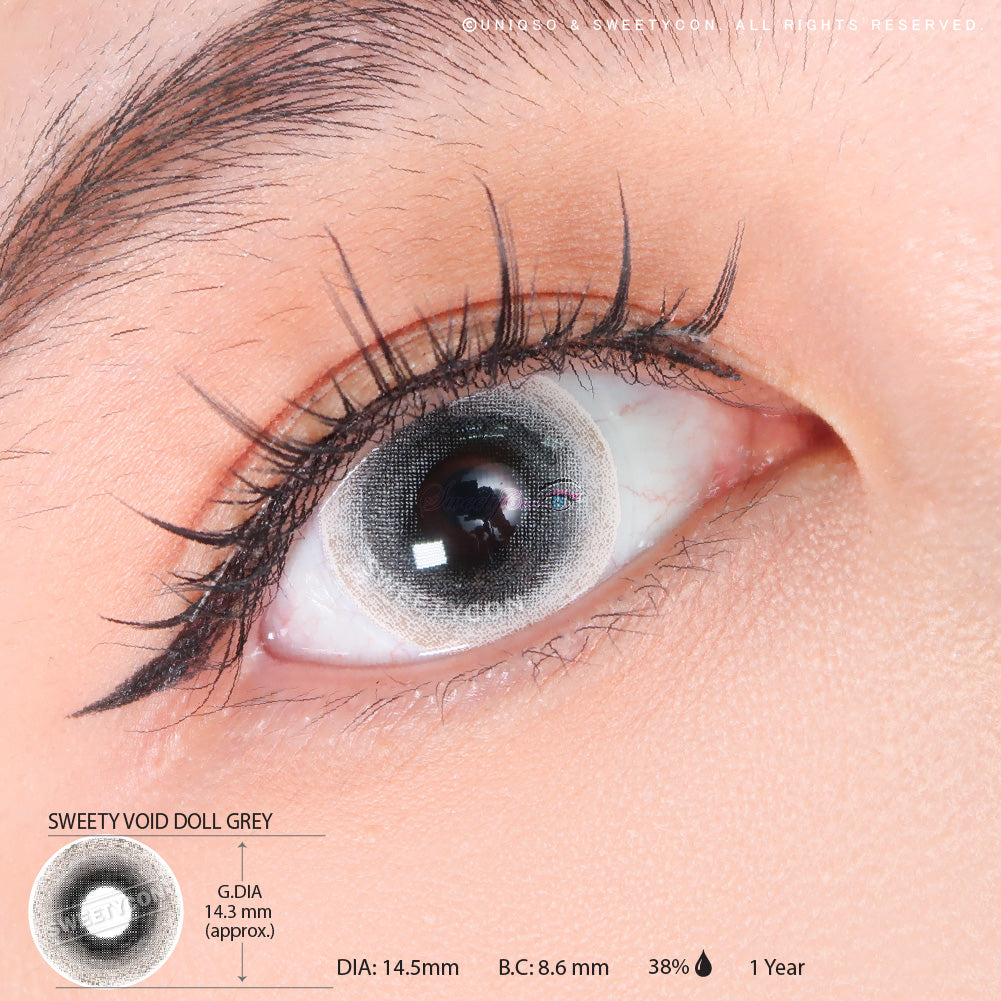 Sweety Crazy Void Doll Grey (1 lens/pack) - Image 3