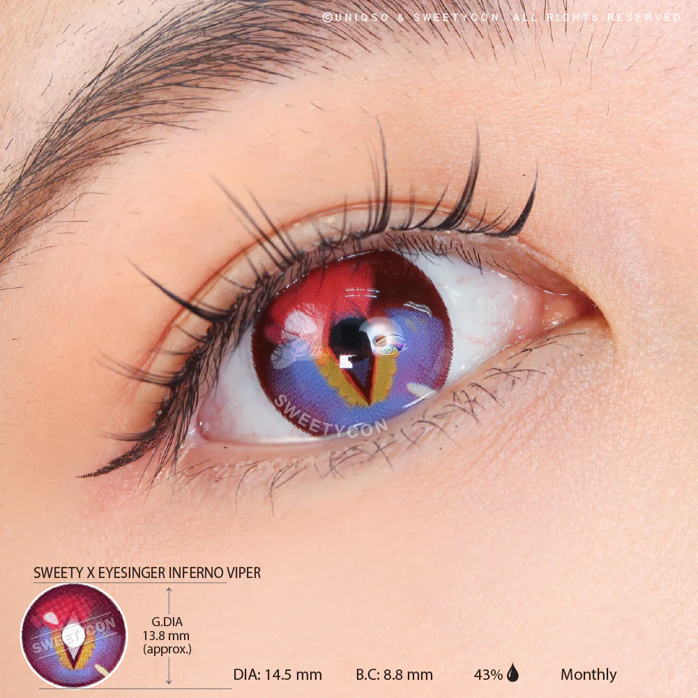 Sweety x Eyesinger Inferno Viper (2 lenses/pack) - Image 3