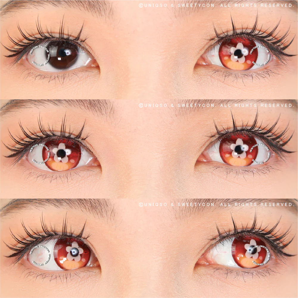 Sweety x Eyesinger Orange Clover (2 lenses/pack) - Image 2