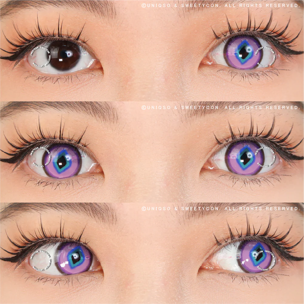 Sweety x Eyesinger Purple Diamond (2 lenses/pack) - Image 2