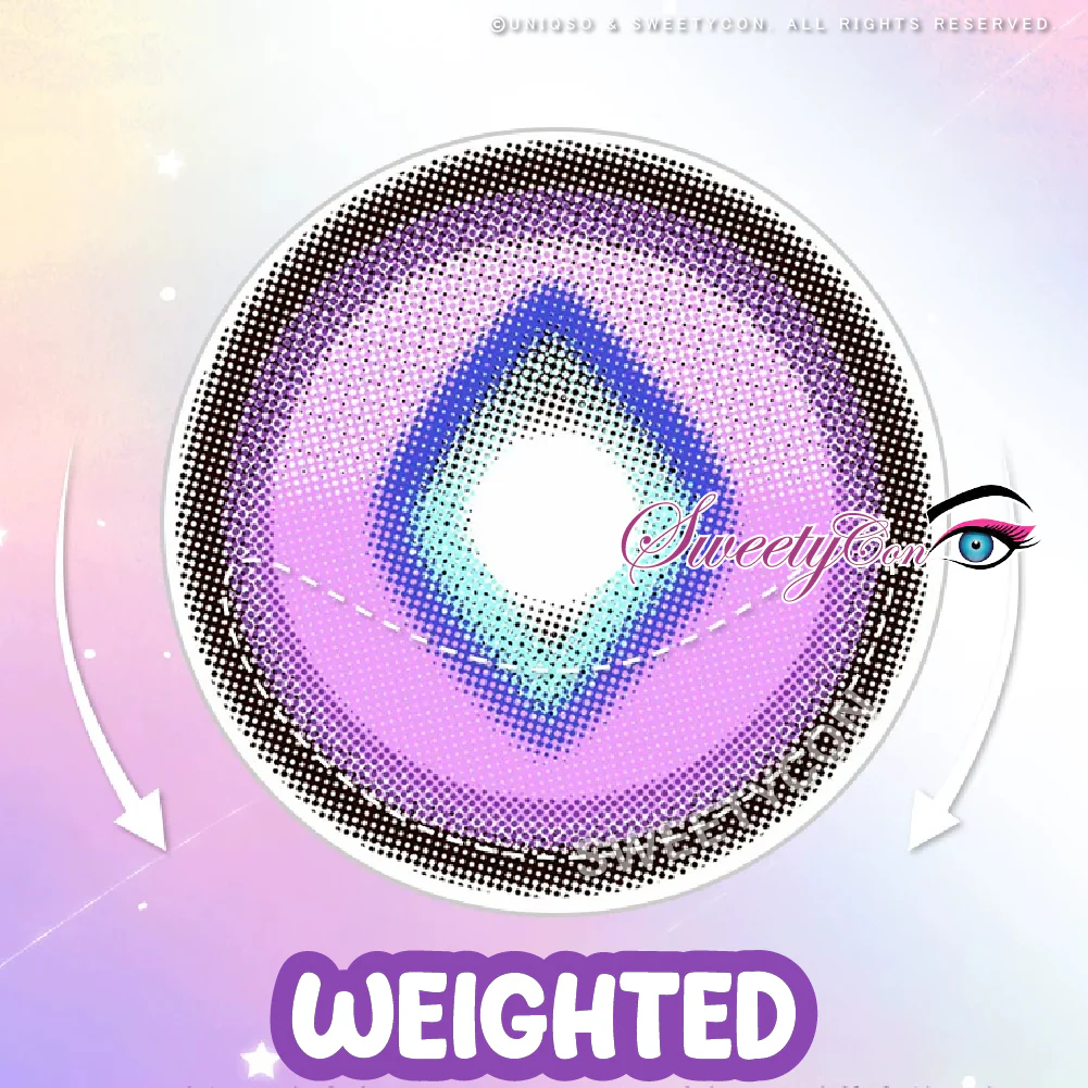 Sweety x Eyesinger Purple Diamond (2 lenses/pack) - Image 7