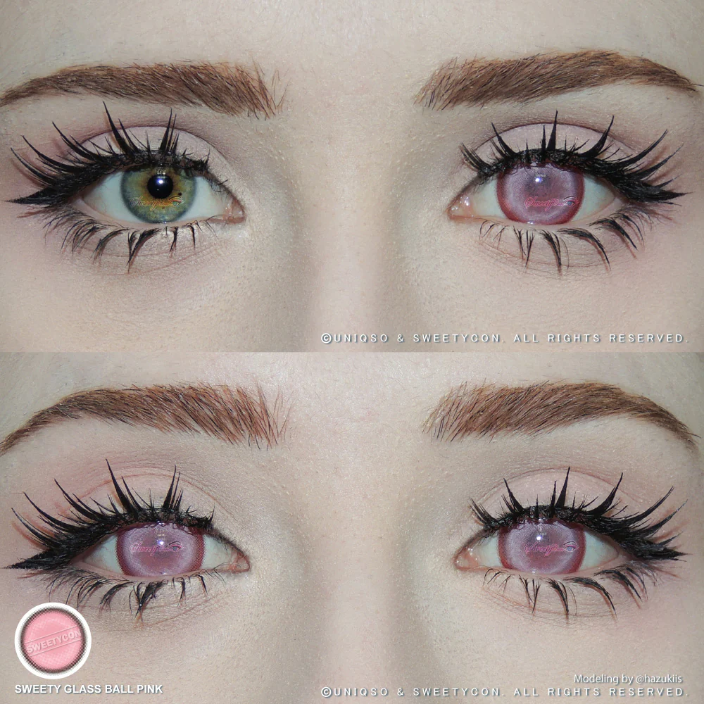 Sweety Glass Ball Pink (1 lens/pack) - Image 2