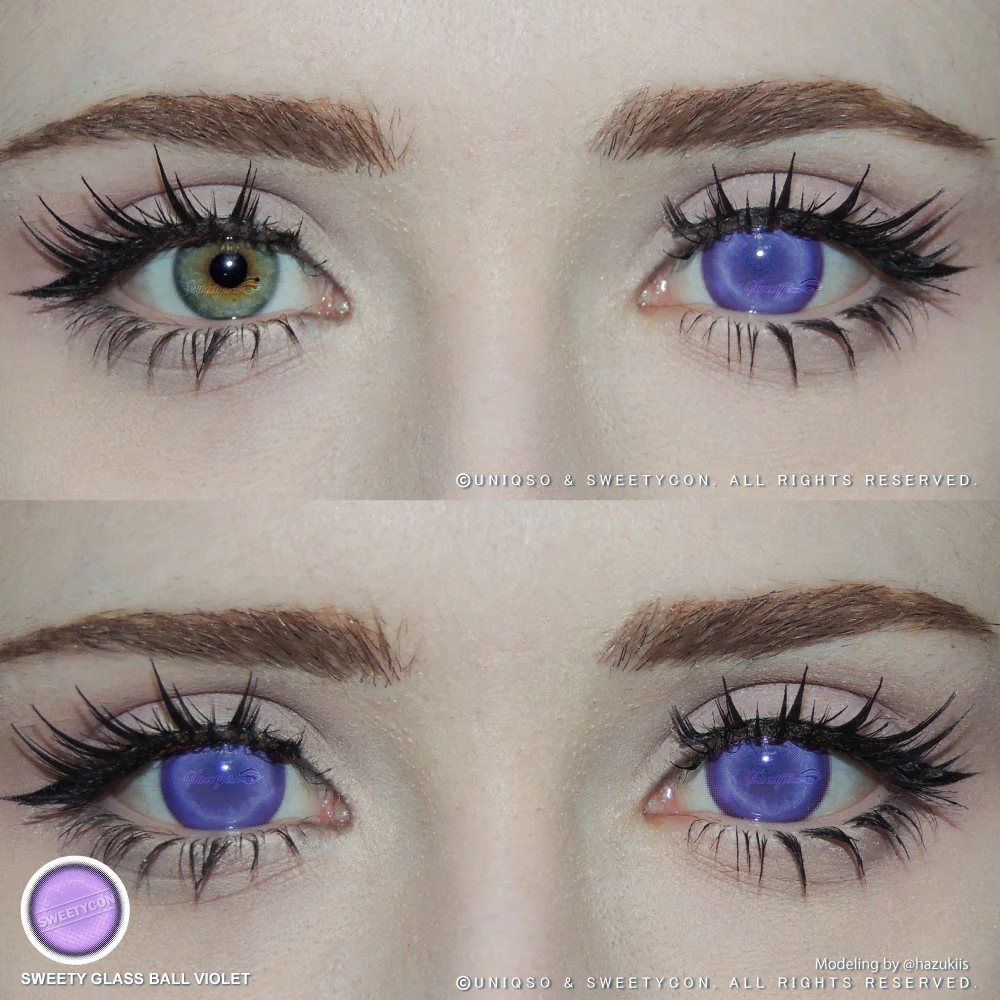 Sweety Glass Ball Violet (1 lens/pack) - Image 2
