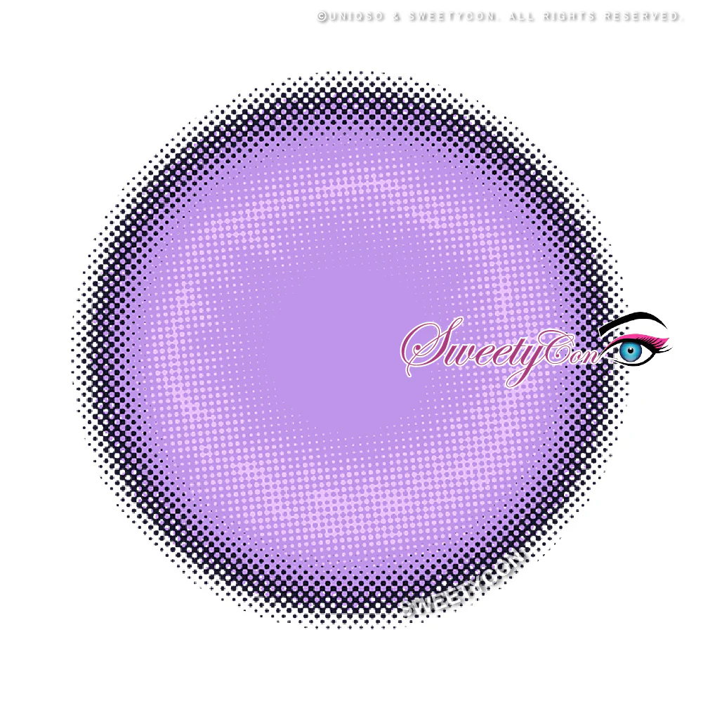 Sweety Glass Ball Violet (1 lens/pack) - Image 7