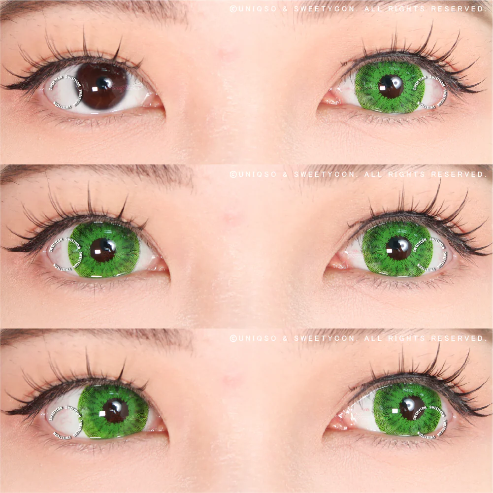 Sweety Mini Sclera Green Devil (1 lens/pack) - Image 2