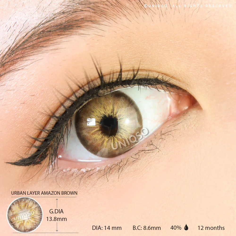 Urban Layer Amazon Brown (1 lens/pack) - Image 3
