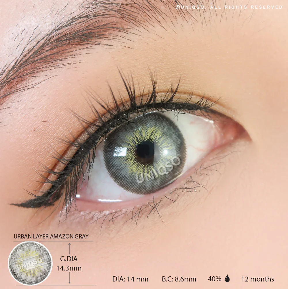 Urban Layer Amazon Gray (1 lens/pack) - Image 3