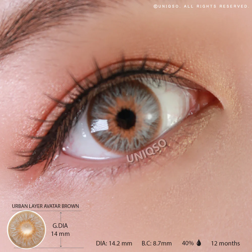 Urban Layer Avatar Brown (1 lens/pack) - Image 3