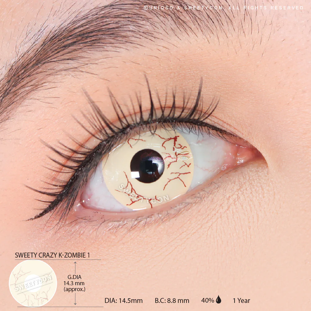 Sweety Crazy K-Zombie 1 (1 lens/pack) - Image 3