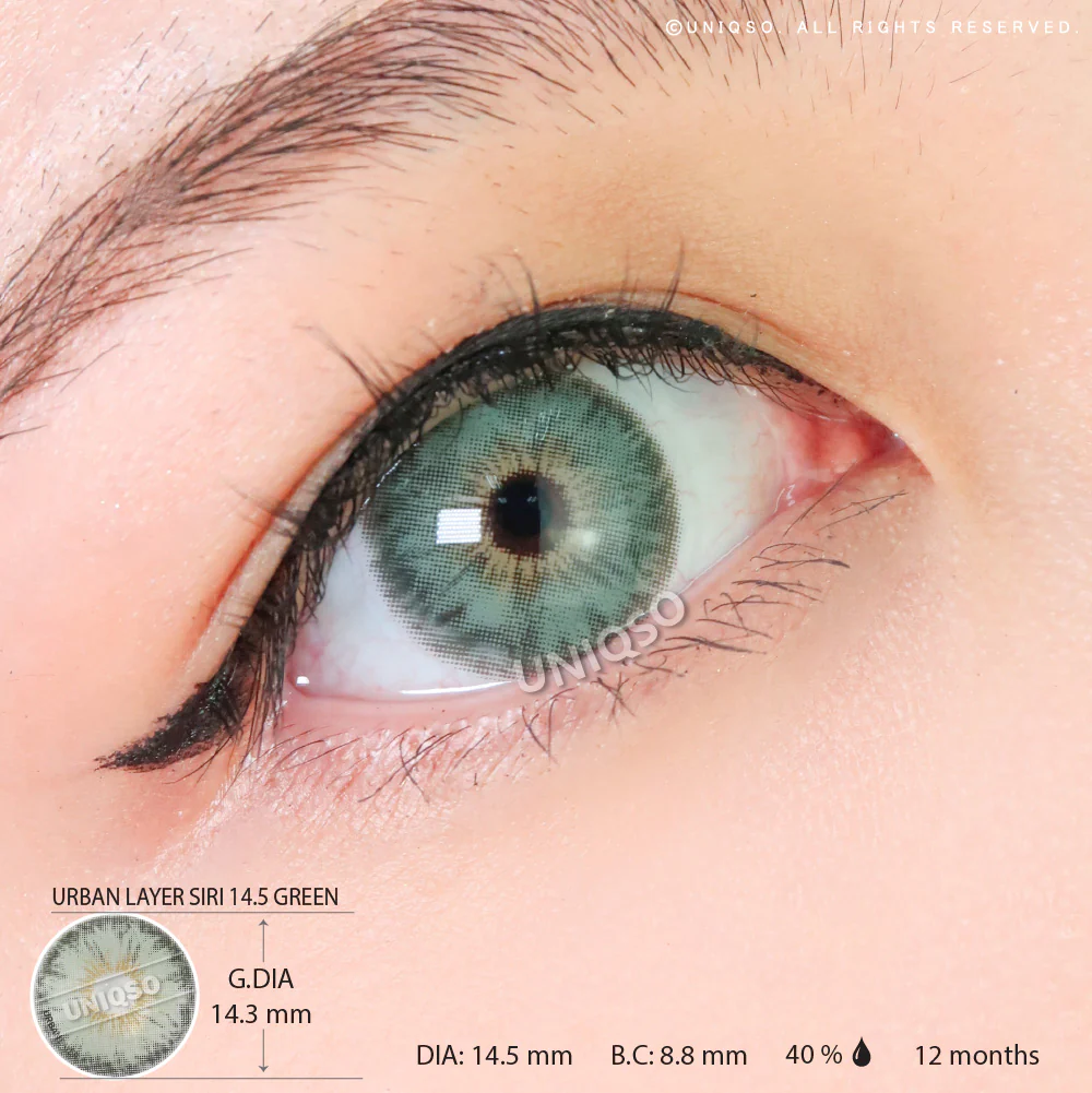 Urban Layer Siri 14.5 Green (1 lens/pack) - Image 4