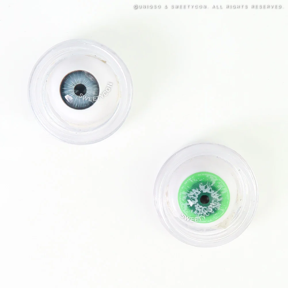 Sweety Crazy White Walker Green (1 lens/pack) - Image 4