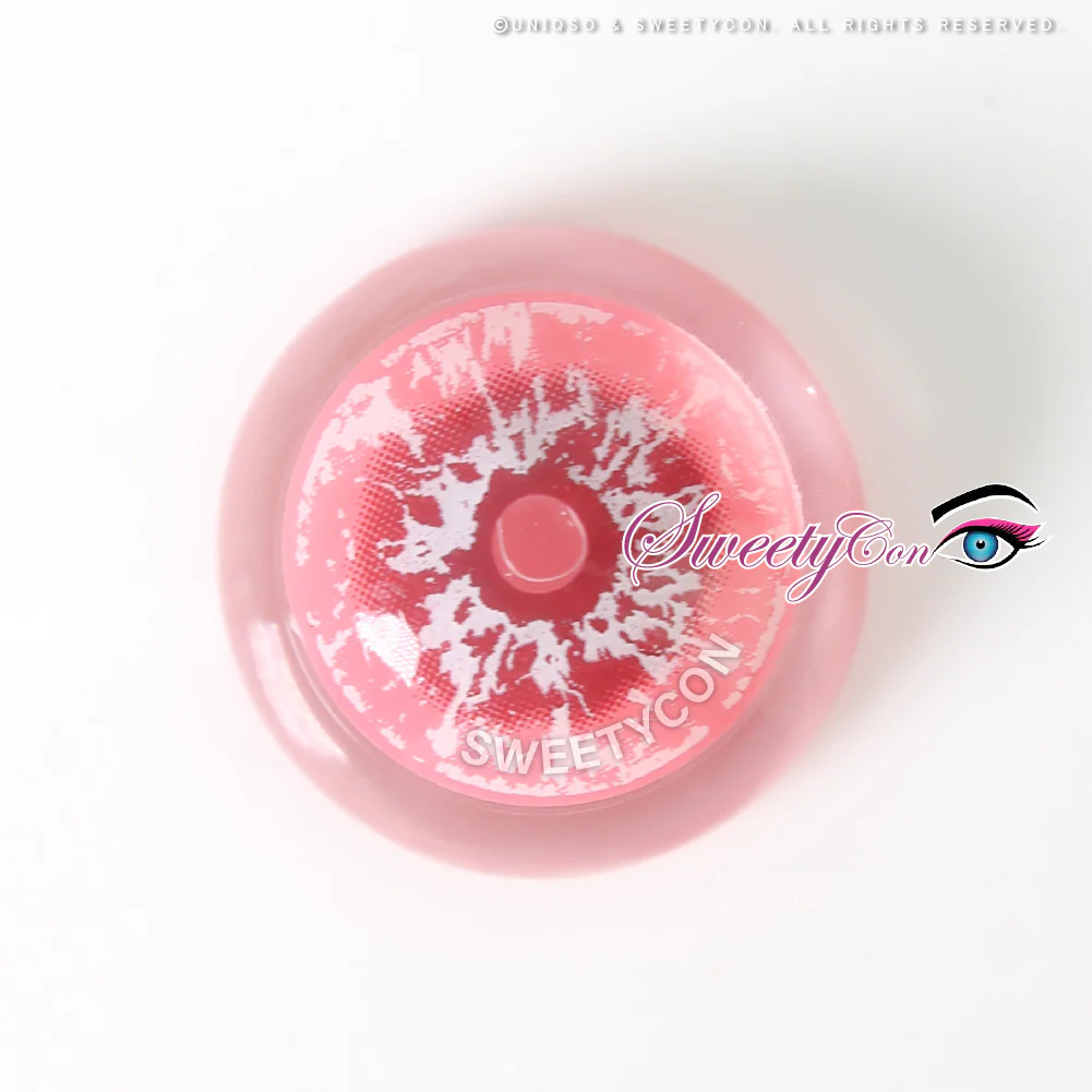 Sweety Crazy White Walker Pink (1 lens/pack) - Image 5