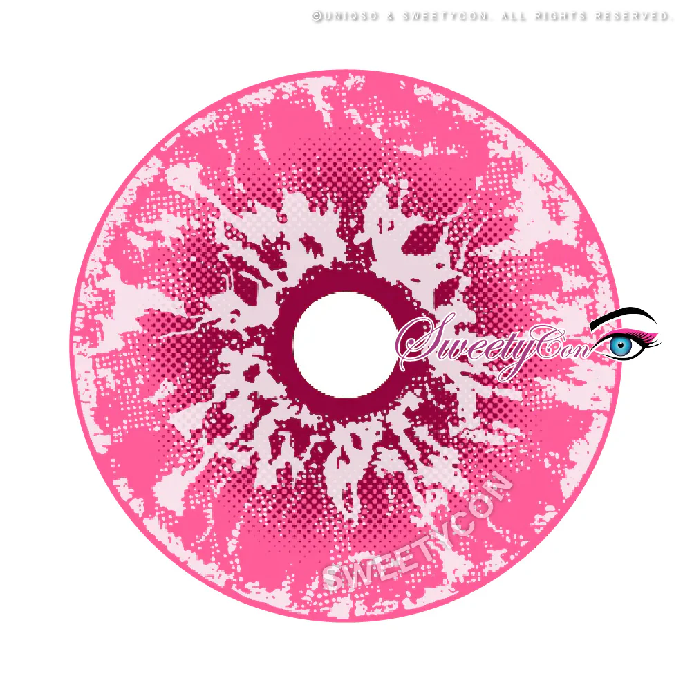 Sweety Crazy White Walker Pink (1 lens/pack) - Image 7
