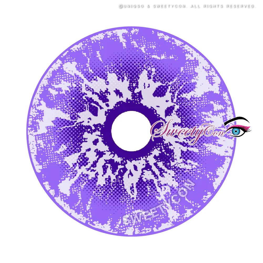 Sweety Crazy White Walker Violet (1 lens/pack) - Image 7
