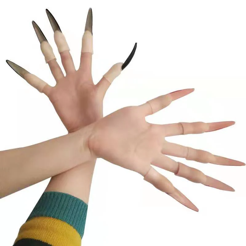 Vampire / Witch Devil Fake Nails - Image 2