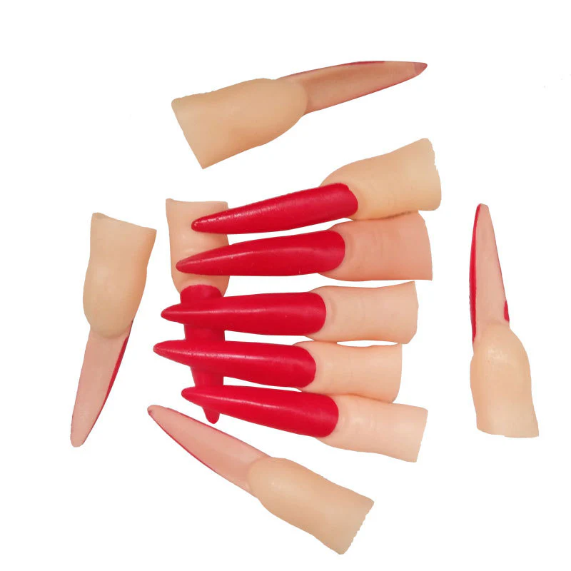 Vampire / Witch Devil Fake Nails - Image 3