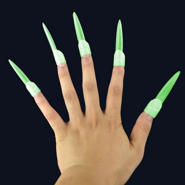 Vampire / Witch Devil Fake Nails - Image 6