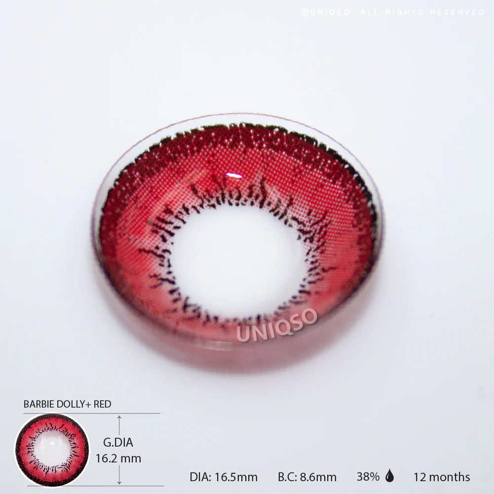 Western Eyes Dolly+ Red (1 lens/pack) - Image 5