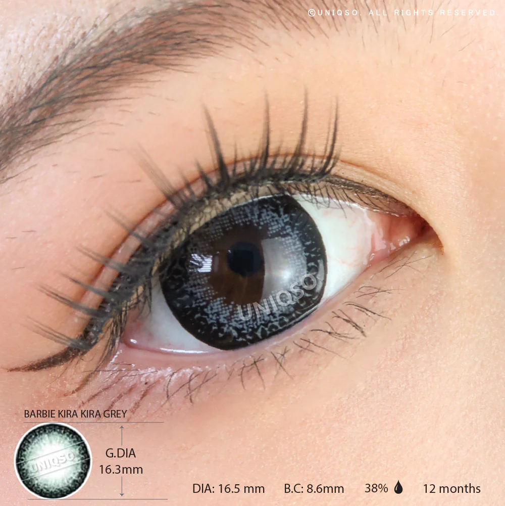 Western Eyes Kira Kira Grey (1 lens/pack) - Image 3