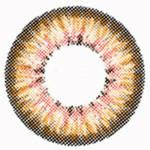 Western Eyes Puffy 3 Tones Brown (1 lens/pack)