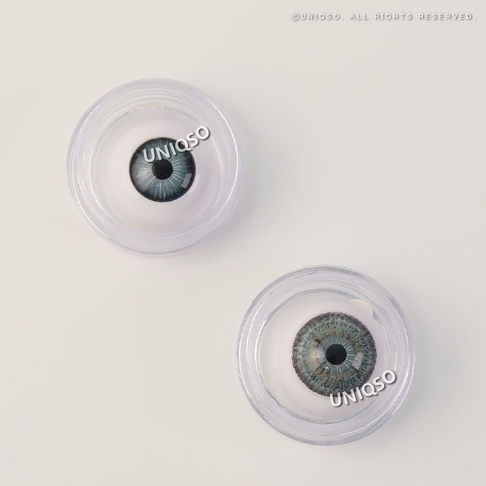 Western Eyes Puffy 3 Tones Grey (1 lens/pack) - Image 4