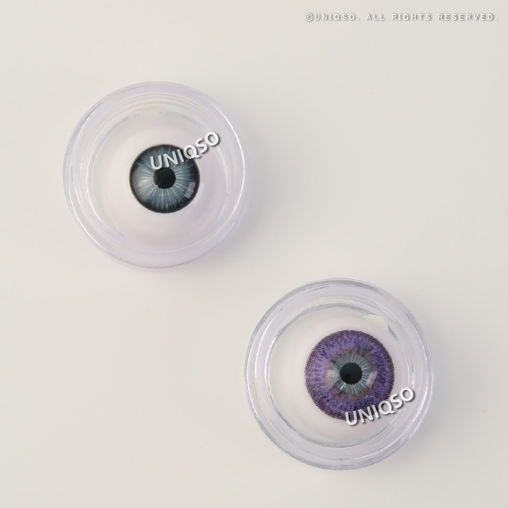 Western Eyes Puffy 3 Tones Violet (1 lens/pack) - Image 4