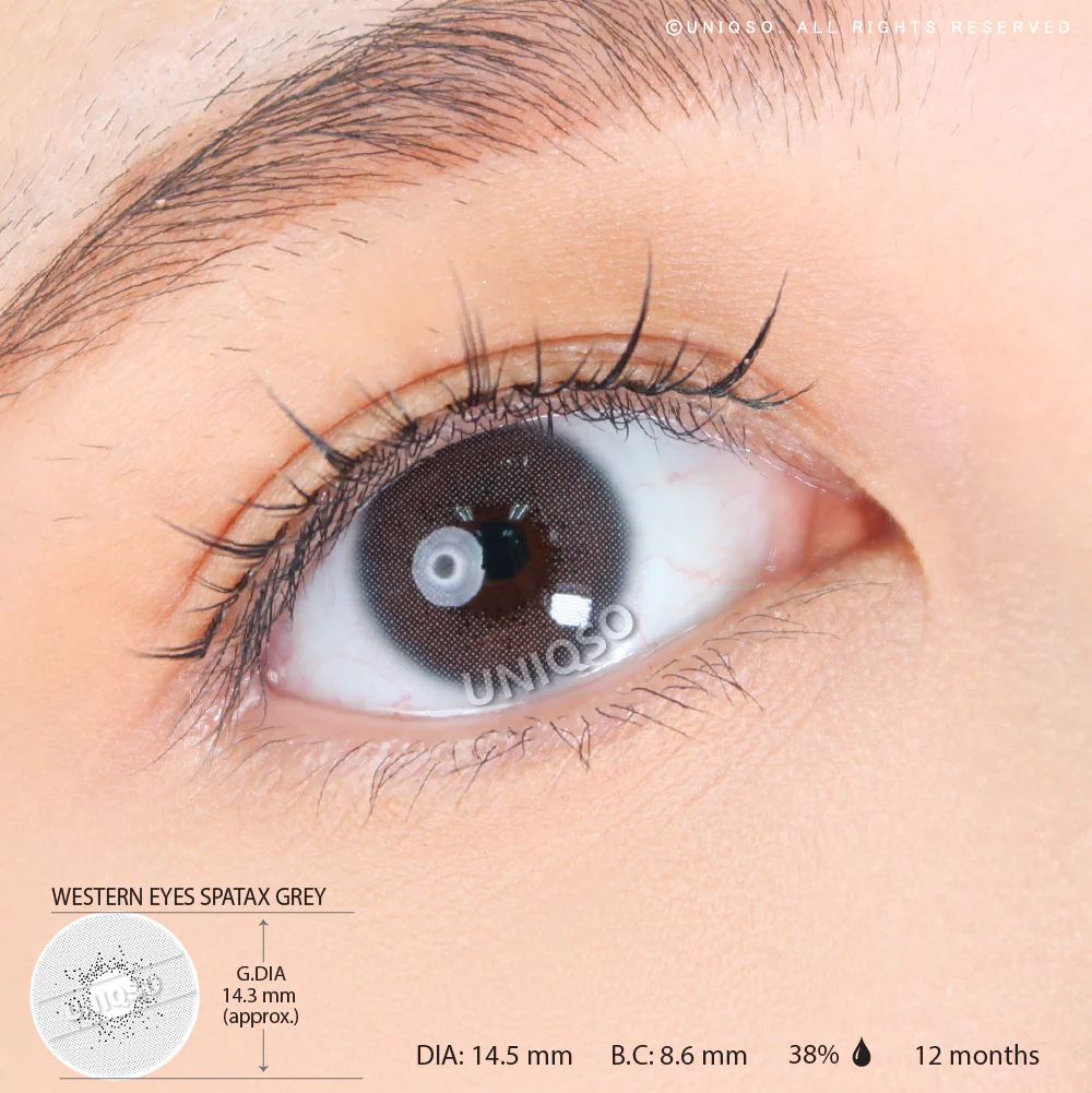 Western Eyes Spatax Grey (1 lens/pack) [Exp: 06/2027] - Image 3